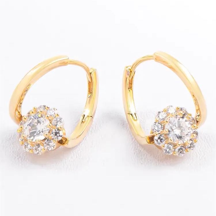 Hot Sale🎁Rotatable Zircon Earrings
