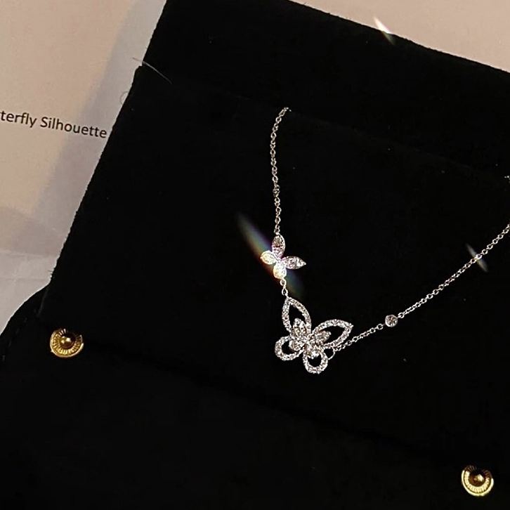 Hot Sale🎁Sparkling Fantasy Butterfly Necklace