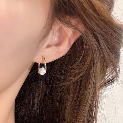 Hot Sale🎁French Style Minimalist Zircon Earrings