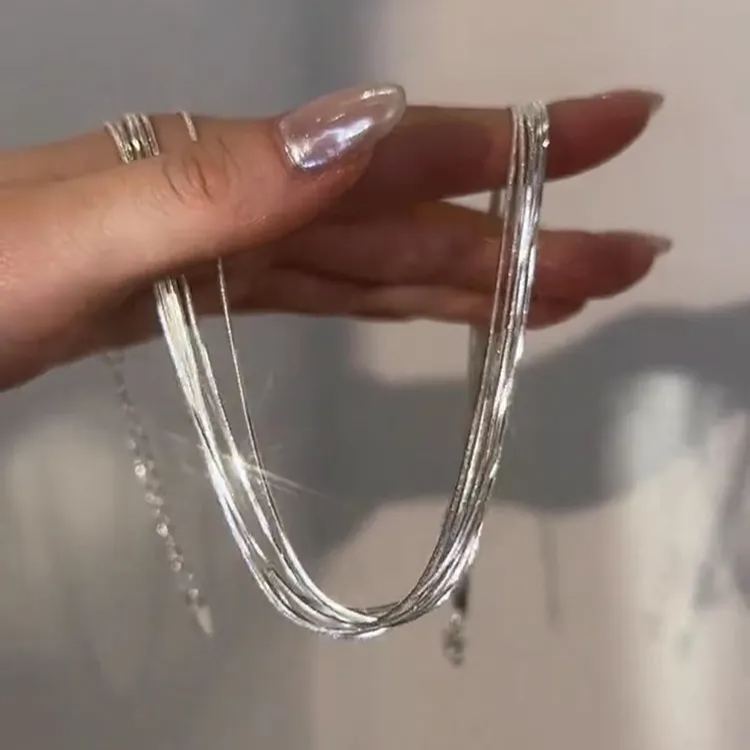 Hot Sale🎁Galaxy Sparkle Multi-layered Metal Necklace