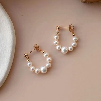 Hot Sale🎁Baroque Natural Freshwater Pearl Earrings