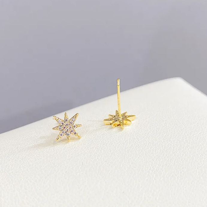 🌸Detachable Design Star Tassel Diamond Stud Earrings