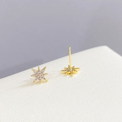 🌸Detachable Design Star Tassel Diamond Stud Earrings