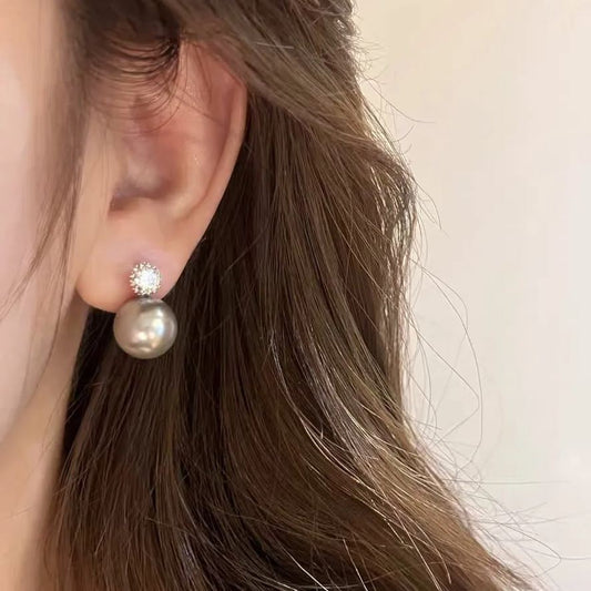 🌸French Style Minimalist Pearl Earrings