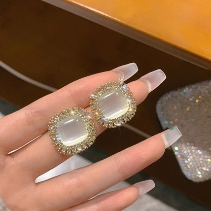 Hot Sale🎁Italian Style Opal Vintage Earrings