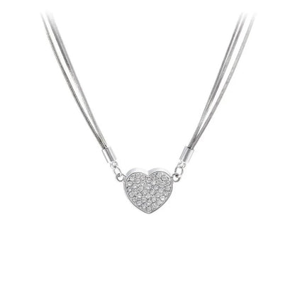 Hot Sale🎁Magnetic Love Patchwork Necklace