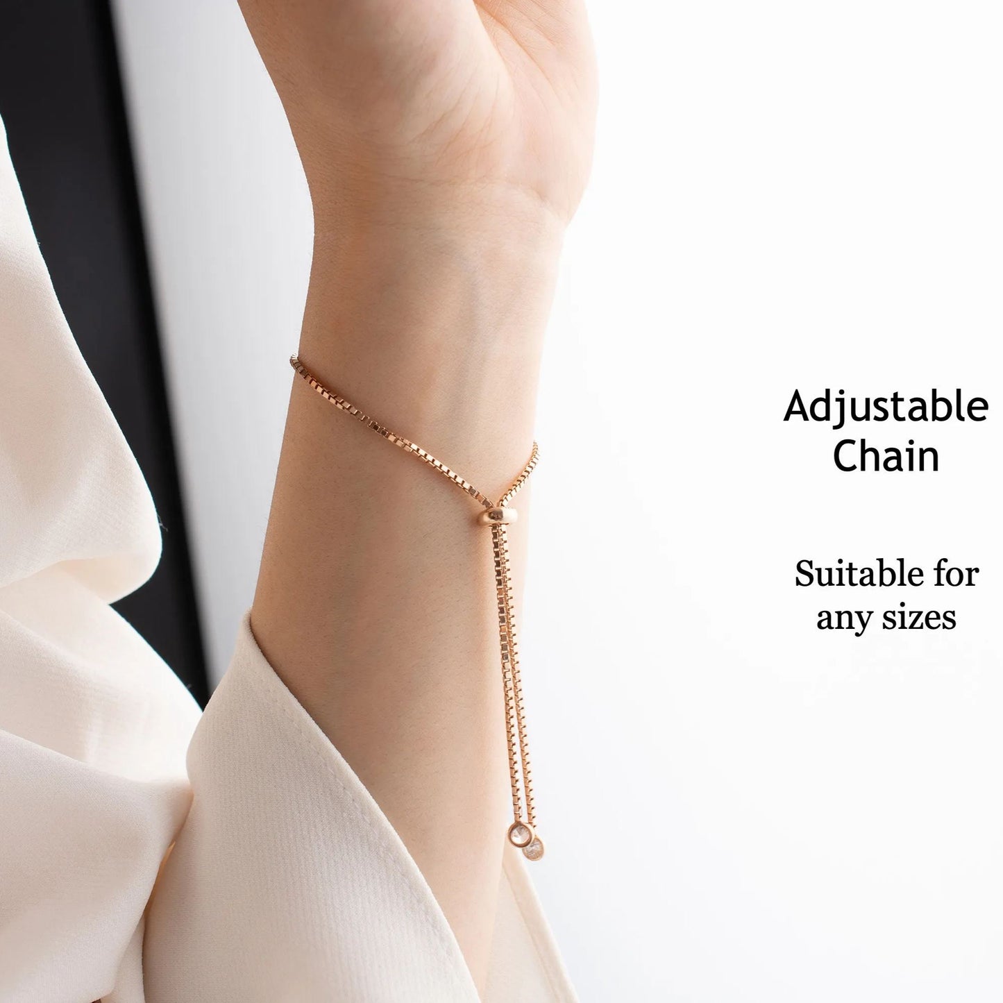 FOR LOVE -  FAMILY CUSTOM BIRTHSTONE  BRACELET