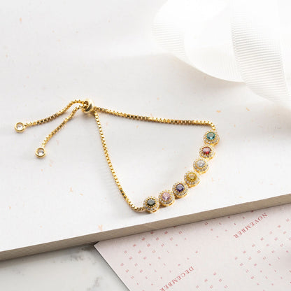 FOR LOVE -  FAMILY CUSTOM BIRTHSTONE  BRACELET