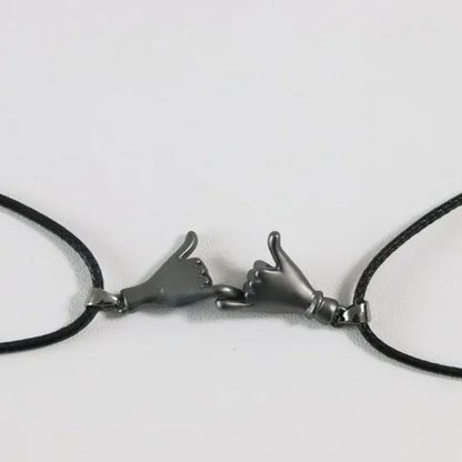 FOR FRIEND -YOU ARE MY FAVORITE BITCHES HOLDING HANDS NECKLACES