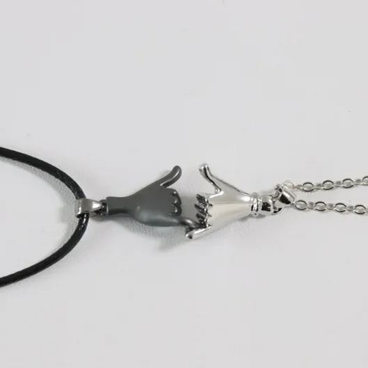 FOR FRIEND -YOU ARE MY FAVORITE BITCHES HOLDING HANDS NECKLACES