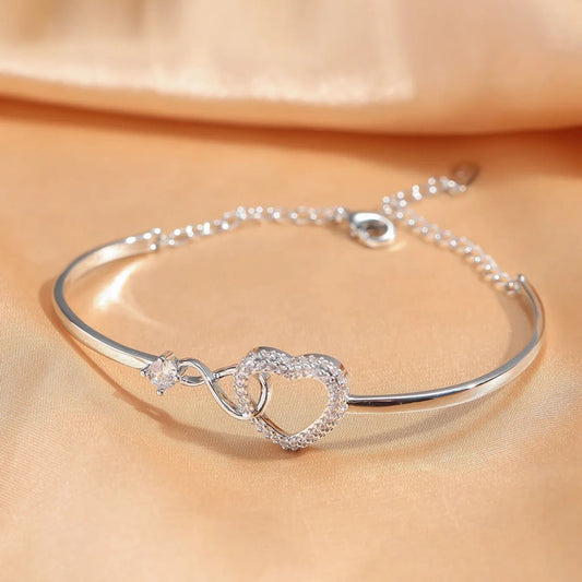 For Love - I Love You Until Infinity Runs Out Bracelet