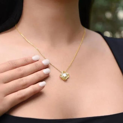 For Daughter - Love You Forever Diamond Knot Necklace