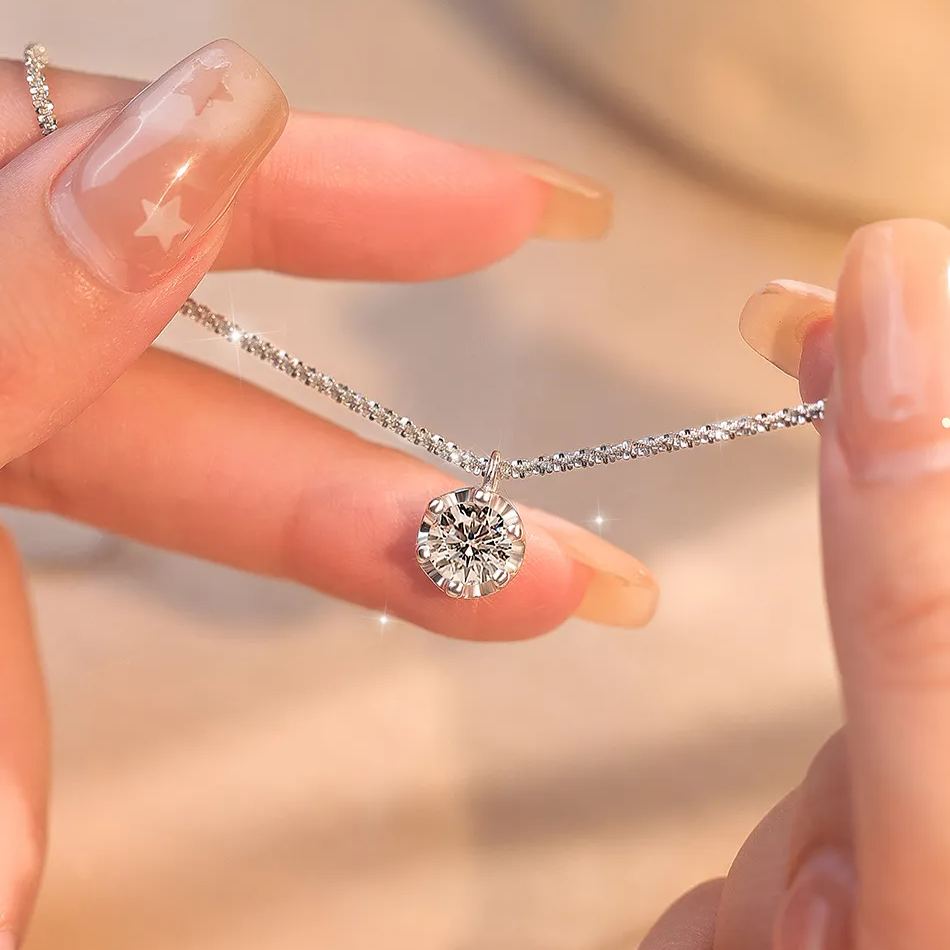 Hot Sale🎁Galaxy Glitter Zircon Necklace