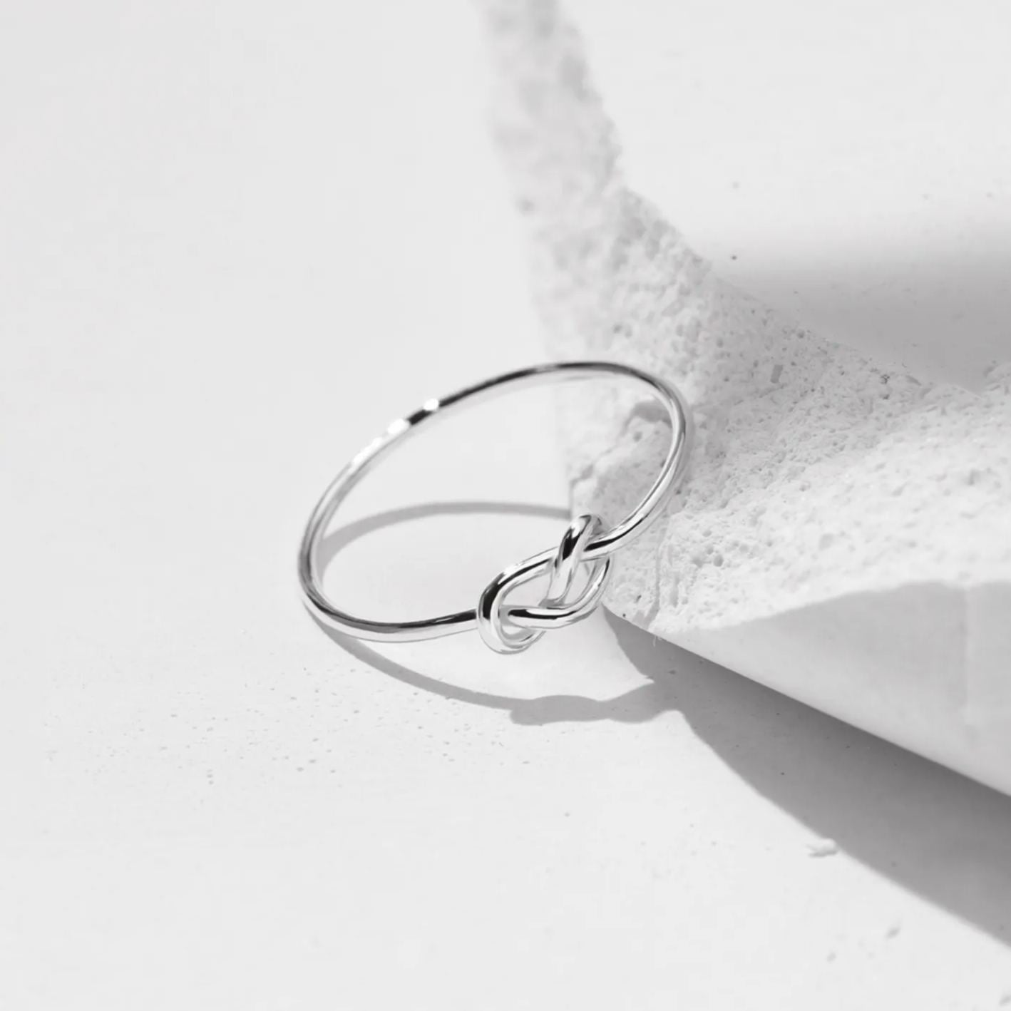 For Love - I Love You Until Infinity Runs Out Ring