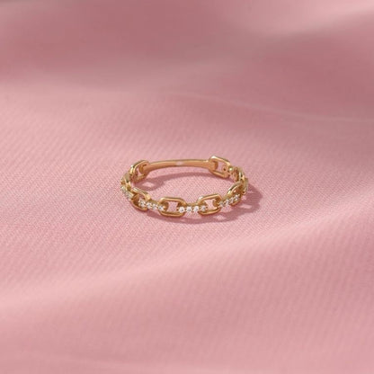 Mother And Daughter Forever Linked Together Ring