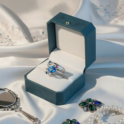 Mama's Stacking Birthstone Adjustable Ring