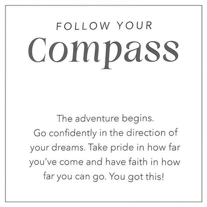 🎓️Graduation Gift🎁-Follow Your Compass Necklace