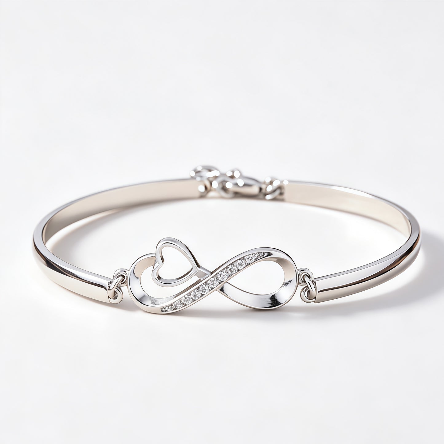 To My Daughter- Keep Me In Your Heart Infinity Bracelet