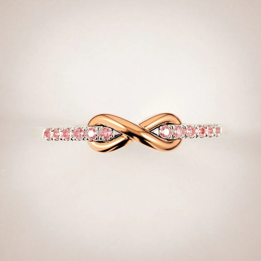 To My Granddaughter "Forever Linked Together"  Ring