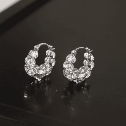 Hot Sale🎁Italy Style Zircon Sparkling Earrings